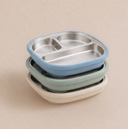 Stainless Steel Silicone Suction Plate
