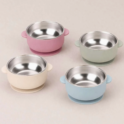 Stainless Steel Bowl & Utensil Set