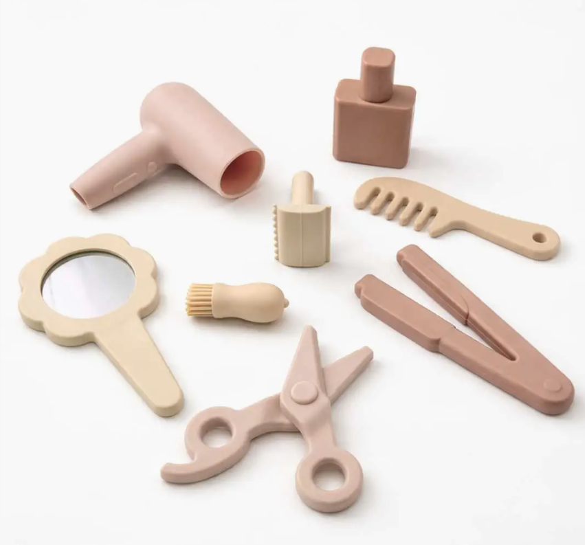Silicone Hair Stylist Play Set