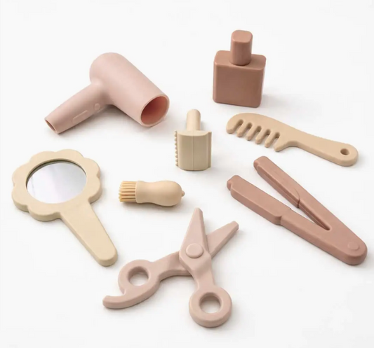 Silicone Hair Stylist Play Set