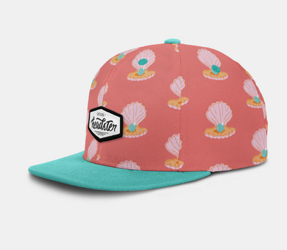 Girly Pearl Snapback - Coral Love