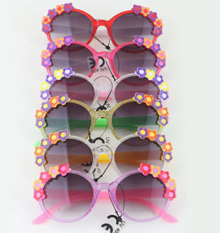Cute Flow Glitter Sunglasses