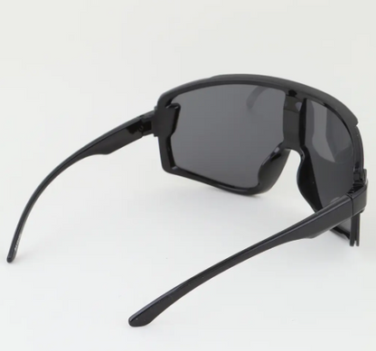Rainbow Oversized Shield Sunglasses