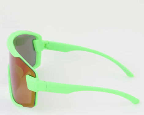 Rainbow Oversized Shield Sunglasses