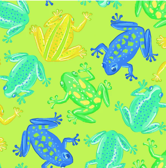 Full Zipper Sunsuit - Toadally Bright