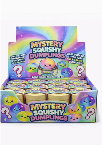 4" Mystery Squishy Dumpling - Tie Dye