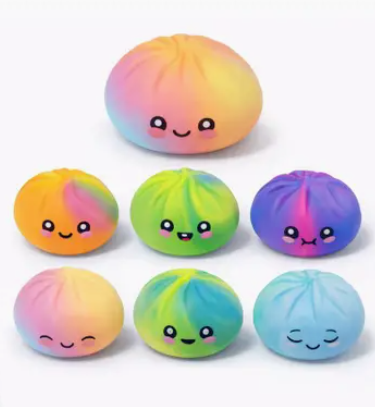4" Mystery Squishy Dumpling - Tie Dye