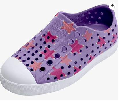 Jefferson Child Print- Taro Purple/Flamingo Star Badge