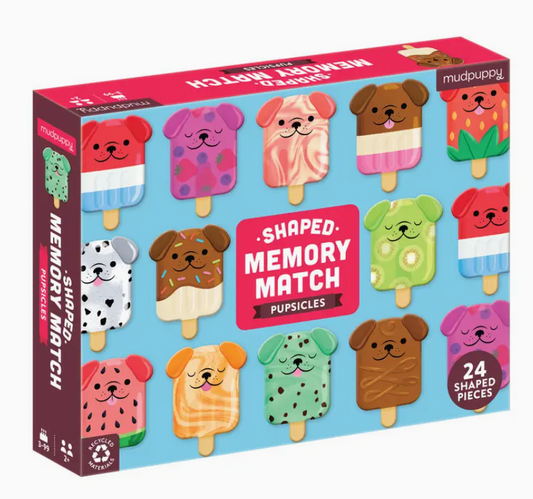 Pupsicles Shaped Memory Match