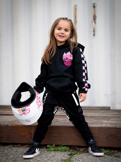 Pink Skull Mountain - Hoodie