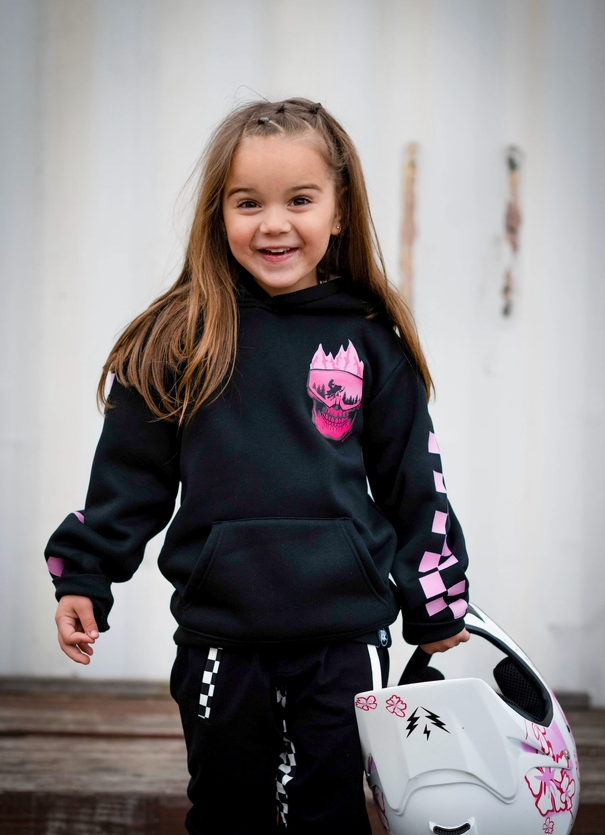 Pink Skull Mountain - Hoodie