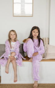 Plush Bow Hooded Onesie