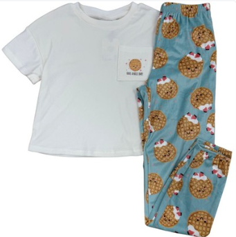 Breakfast Friends 2pc Pajama Sets