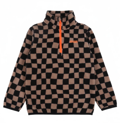 Checker 2pc Fleece Base Layer Set