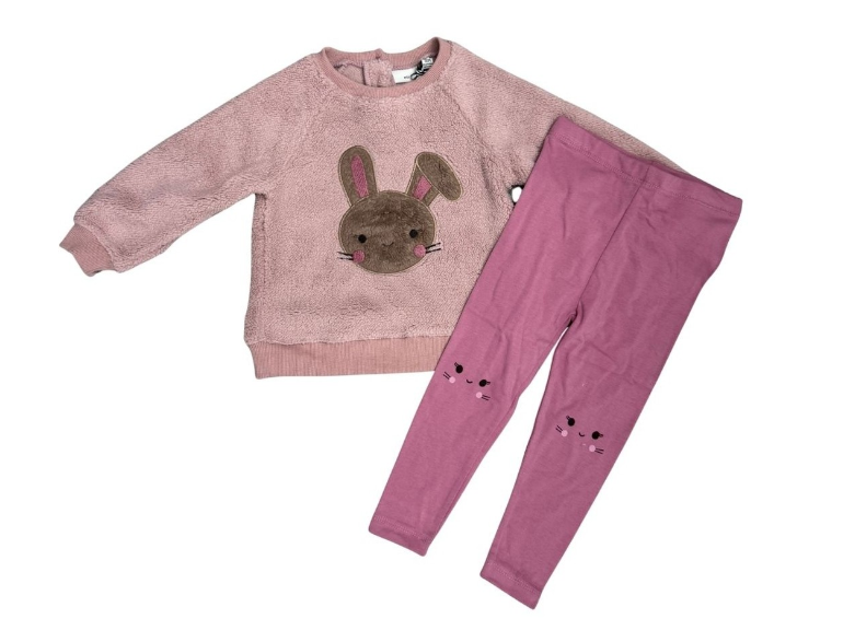 Infant Blush Bunny 2pc Set