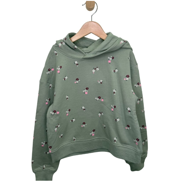 Sweet Floral Hoodie