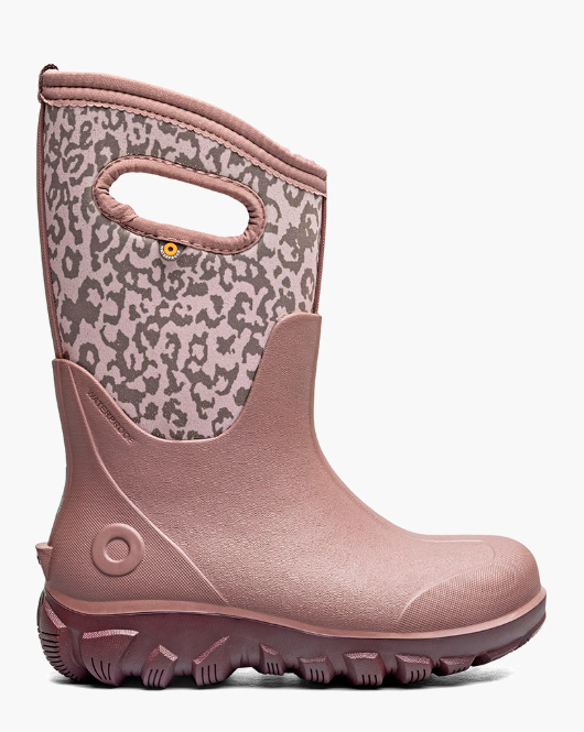 Children's Classic Seamless Glitter Leopard Winter Boot