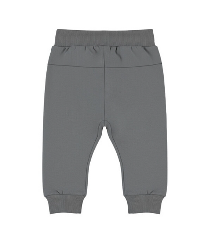 Charcoal Ruffle Joggers