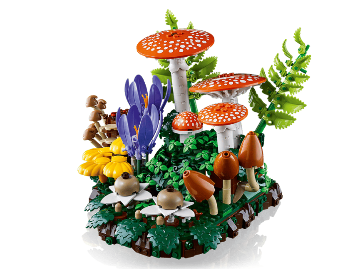 LEGO Woodland Mushrooms