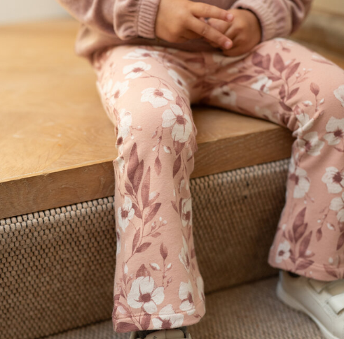 Infant Floral Leggings & Headband