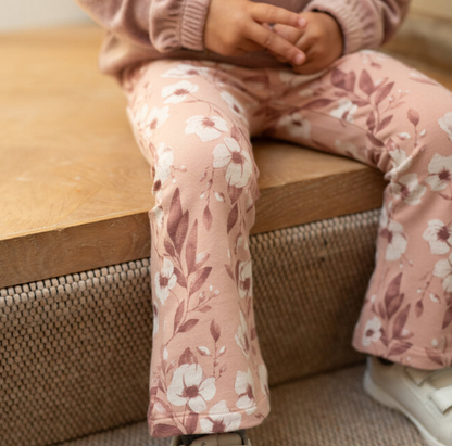 Infant Floral Leggings & Headband