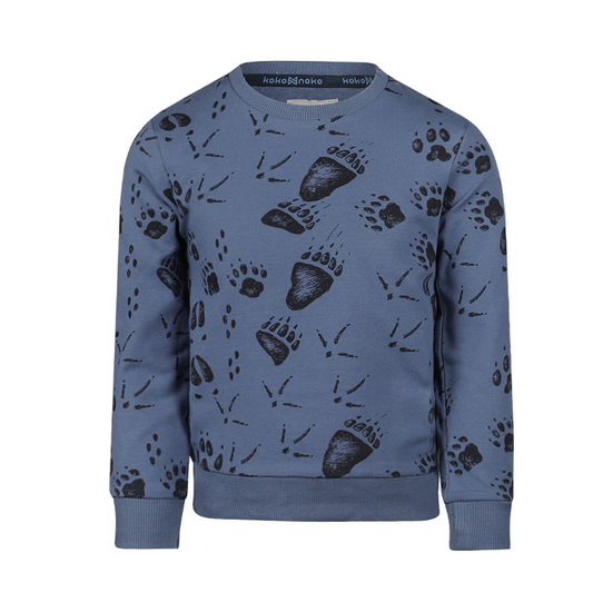 Animal Tracks Crewneck