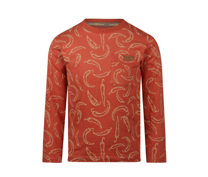 Boy's Red Hot Chili Pepper Long Sleeve