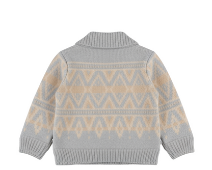Infant Baby Blue Knit Cardigan
