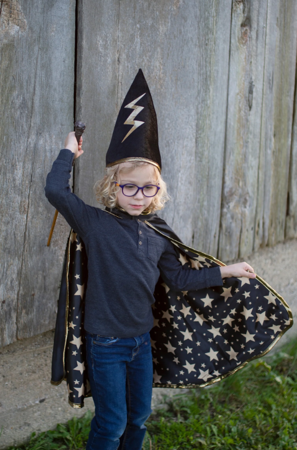 Reversable Wizard Cape & Hat