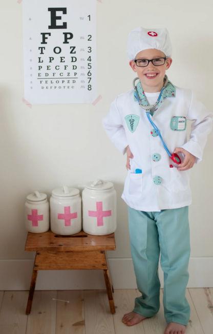 Green Doctor Costume w/ Accessories