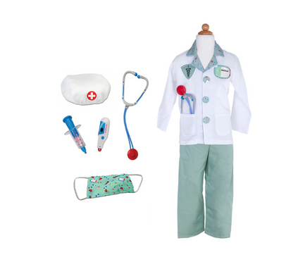 Green Doctor Costume w/ Accessories