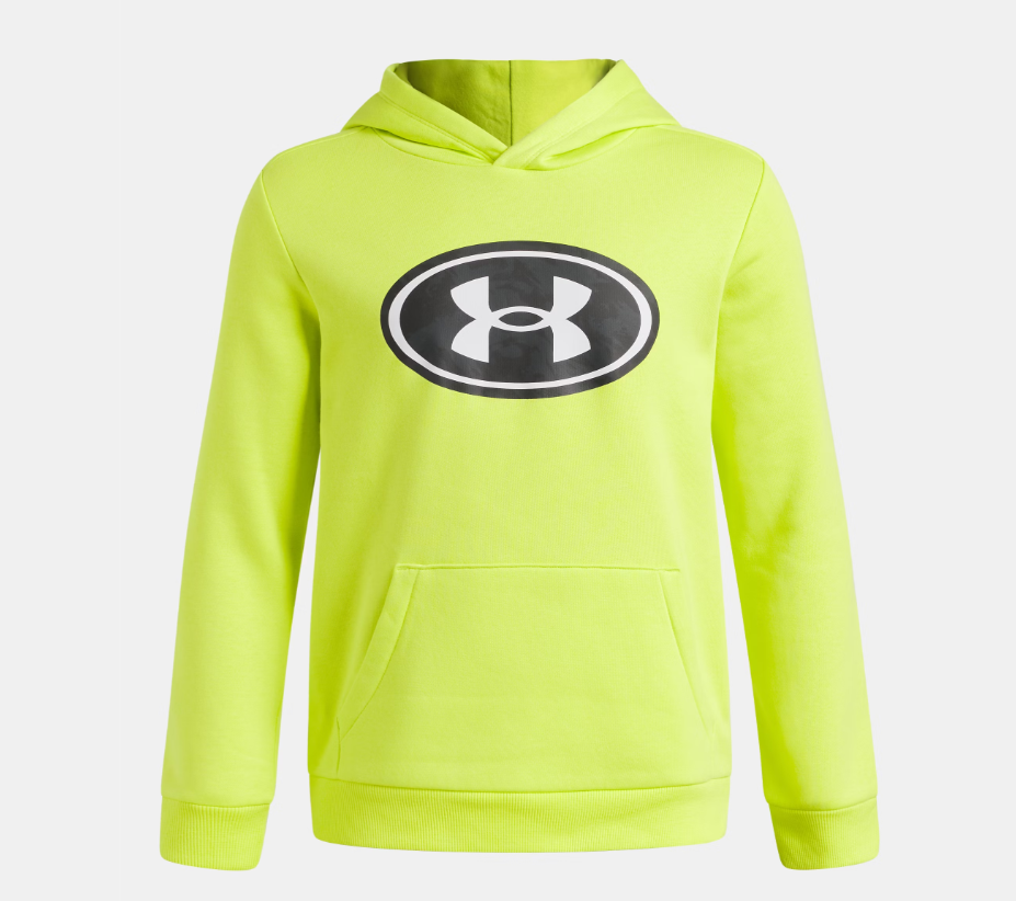 Youth Rival Fleece Key Print Fill Hoodie