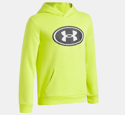 Youth Rival Fleece Key Print Fill Hoodie