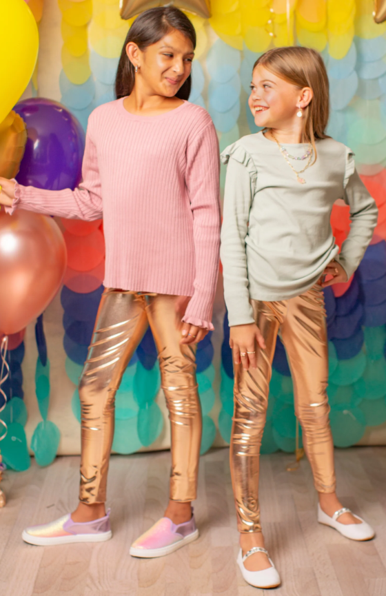 Metallic Leggings