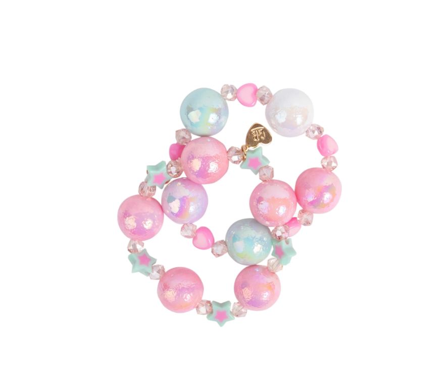 Stars and Hearts Bobble Bracelets
