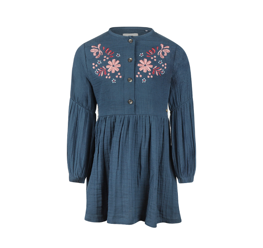 Floral Embroidered Dress