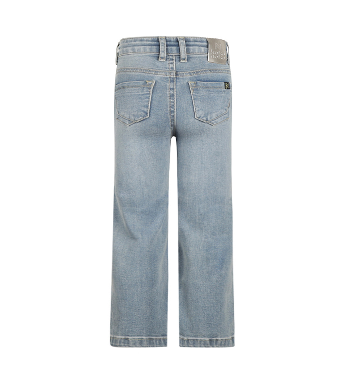 Light Wash Wide Leg Jeans