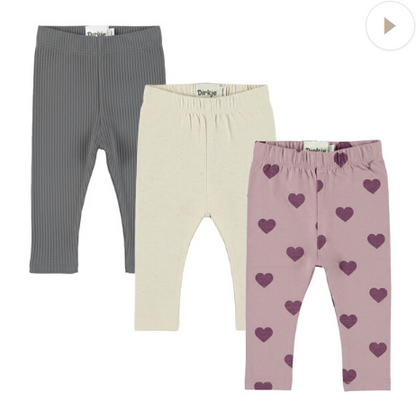Infant Iron Gate 3pk Leggings