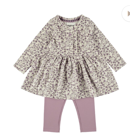 Infant Elderberry Tunic & Legging Set