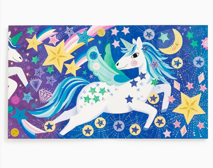 Unicorn Magic Sticker Sparkle Poster Activity Kit