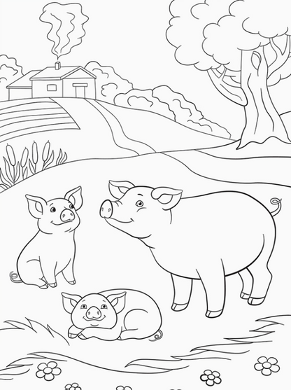 John Deere Kids Tractors, Trucks & Animals Coloring Book with Stickers