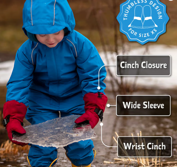 Kids Waterproof Mittens