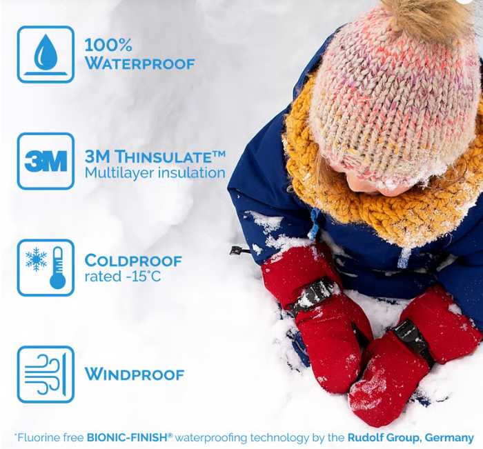 Kids Waterproof Mittens