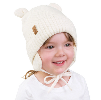 Kids Bear Knit Hat