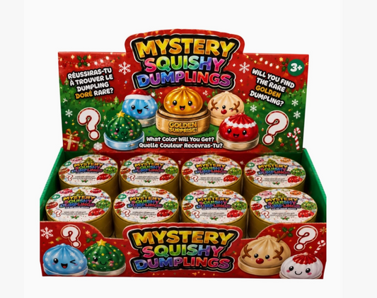 Slow Rise Foam Mystery Dumplings - Holiday Edition