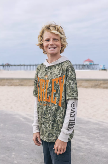 Mesh Twofer Graphic Top