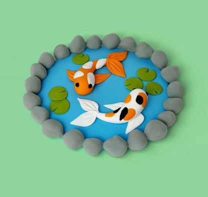 Koi Pond Clay Crafting Kit