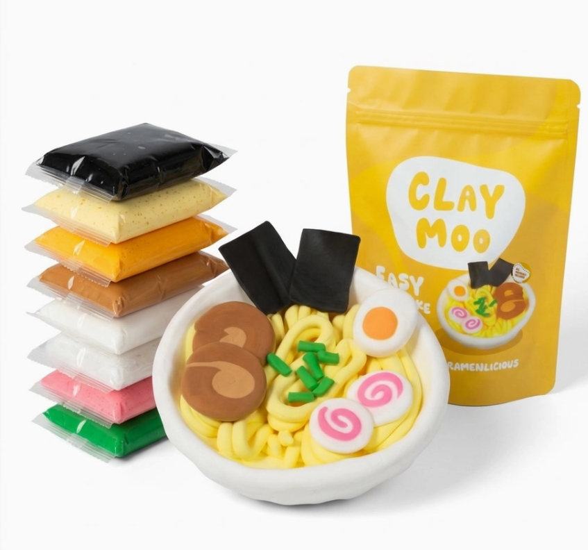 Ramen Bowl Clay Crafting Kit