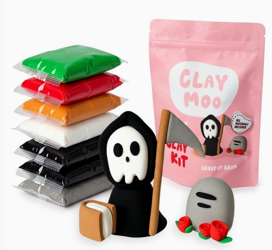 Grim Reaper Clay Crafting Kit