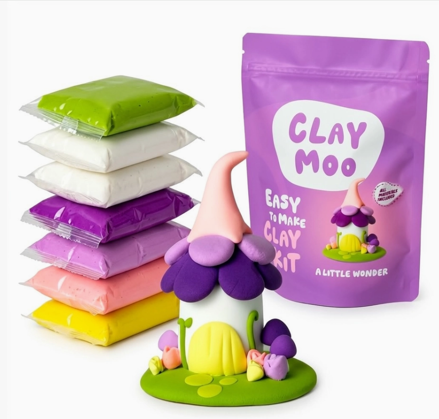 Fairy House Clay Crafting Kit